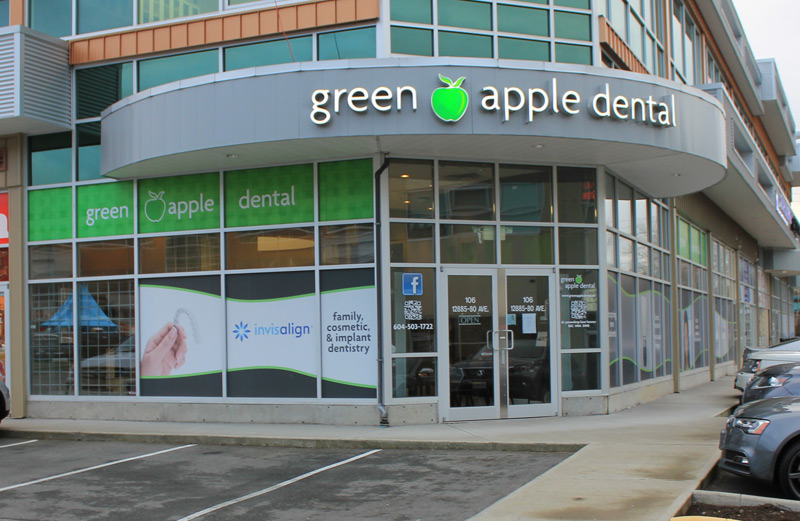 Inside the Green Apple Dental Newton clinic