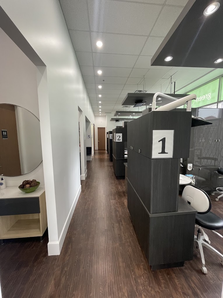 Inside the Green Apple Dental Newton clinic
