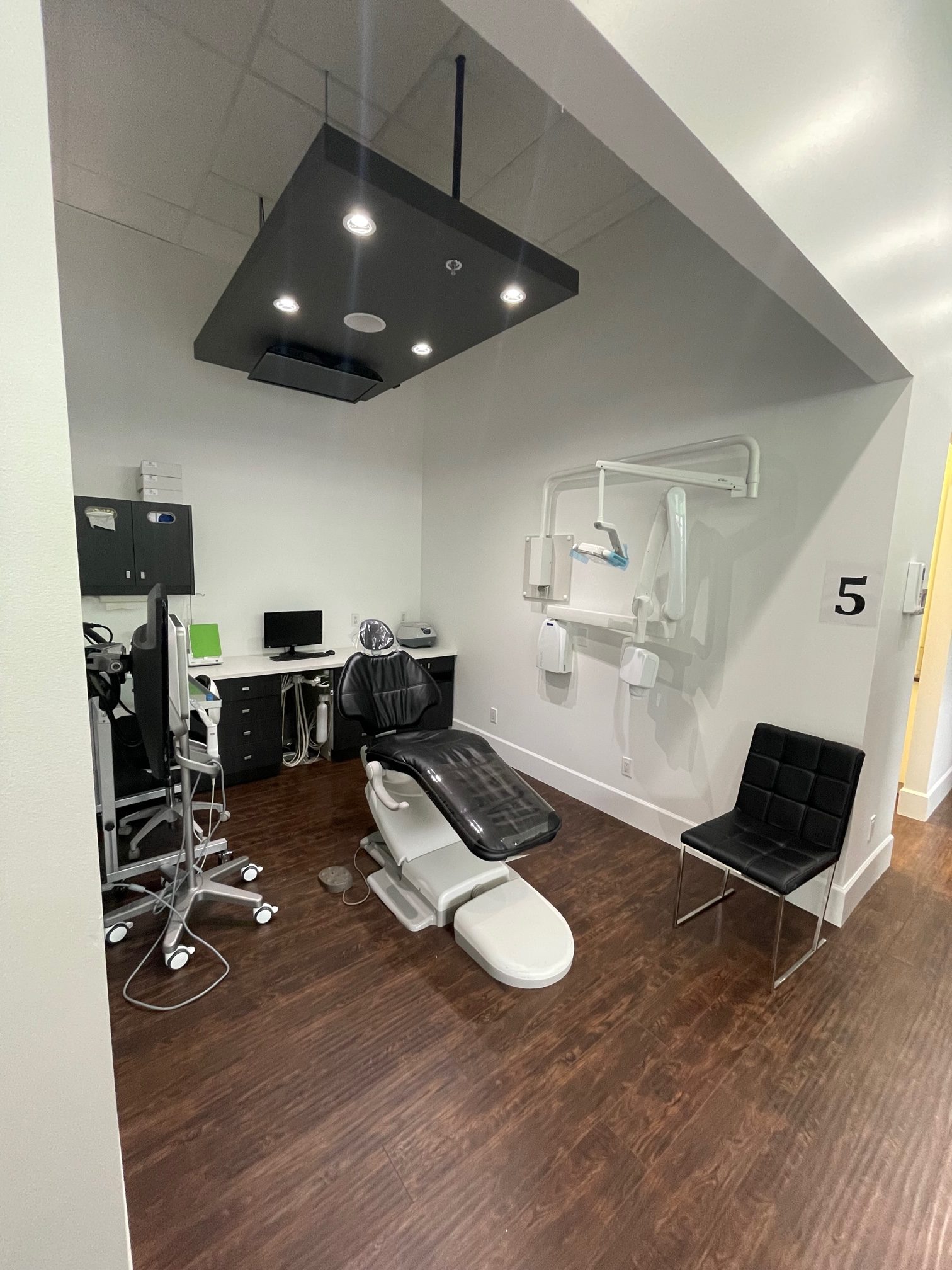 Inside the Green Apple Dental Newton clinic