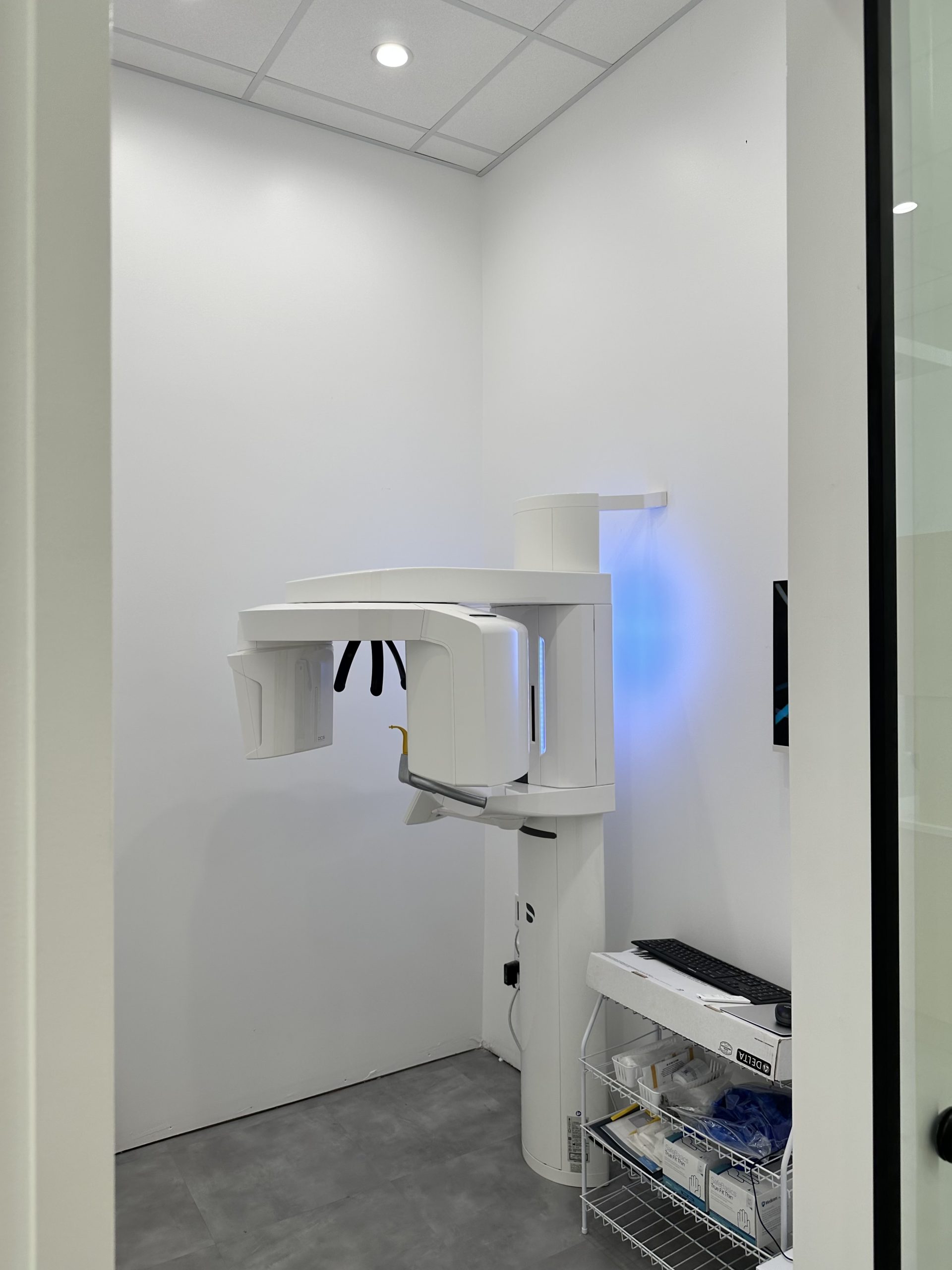 The 3D CT imaging room at our Fleetwood clinic